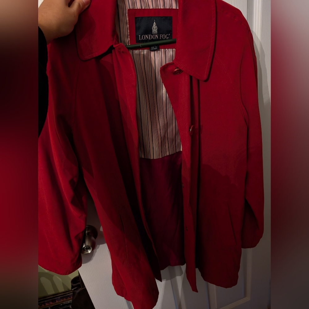 London Fog Women's Red Jacket - Picture 2 of 8
